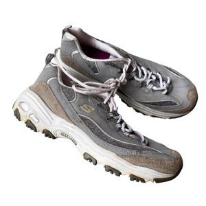 Skechers gray air-cooled memory foam Size 10